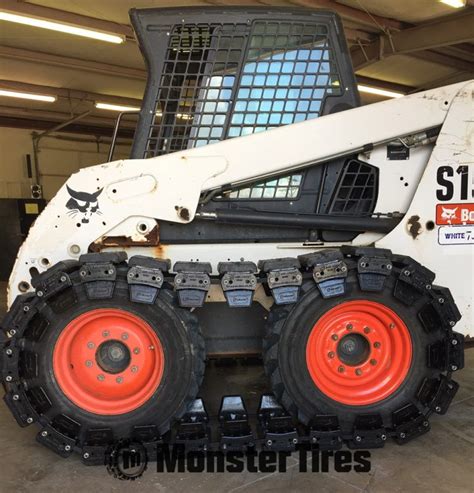 tracks plus skid steer metal over the tire tracks|mclaren skid steer track installation.